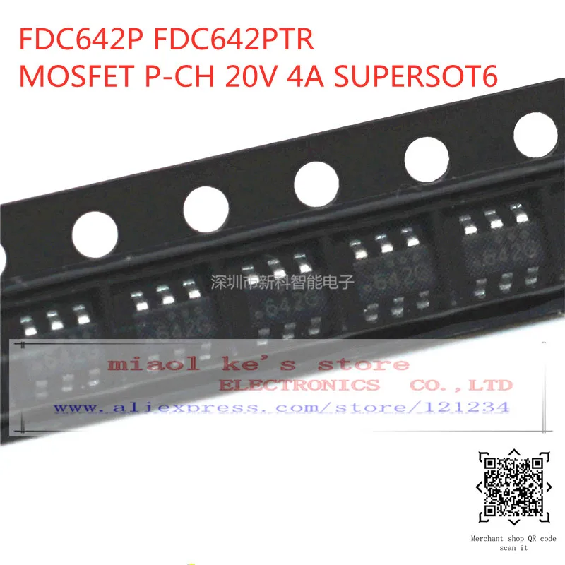 [10 шт] FDC602P FDC634P FDC636P FDC638P FDC642P FDC654P FDC655AN FDC6392S FDC6506P FDC602PTR FDC634PTR FDC636PTR FDC638PTR | Электронные