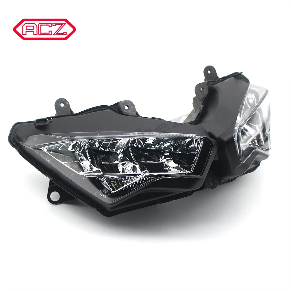 Мотоцикл светильник головной сборки LED s для Kawasaki Ninja 400 NINJA400 2018 2019 2020 головная