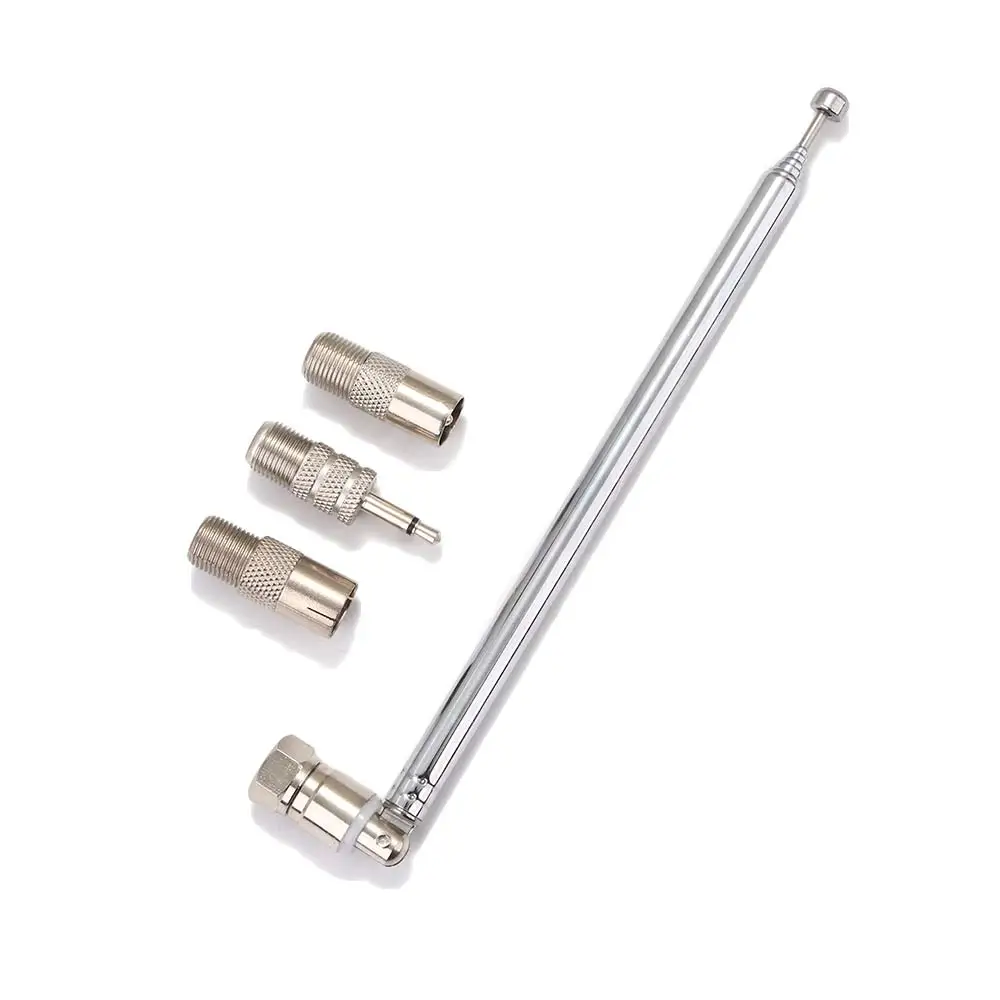 1 Set Telescopic Aerial Antenna 7 Section Extendable DAB FM Radio Receiver For Home Radio TV Remote Supplies