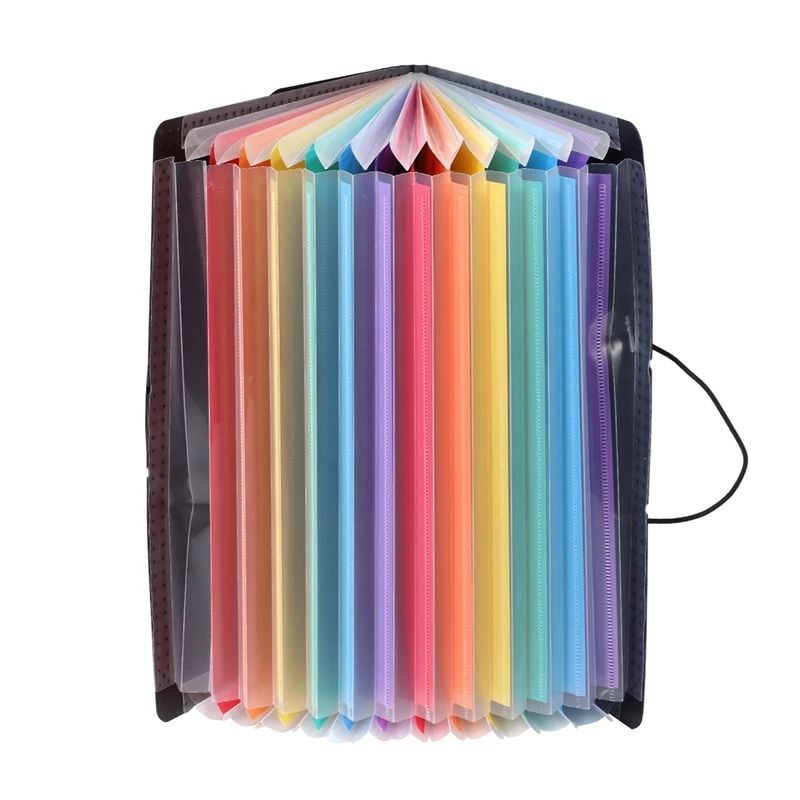 Расширяющаяся папка для файлов формата А4 держатель документов с 12 карманами и 13