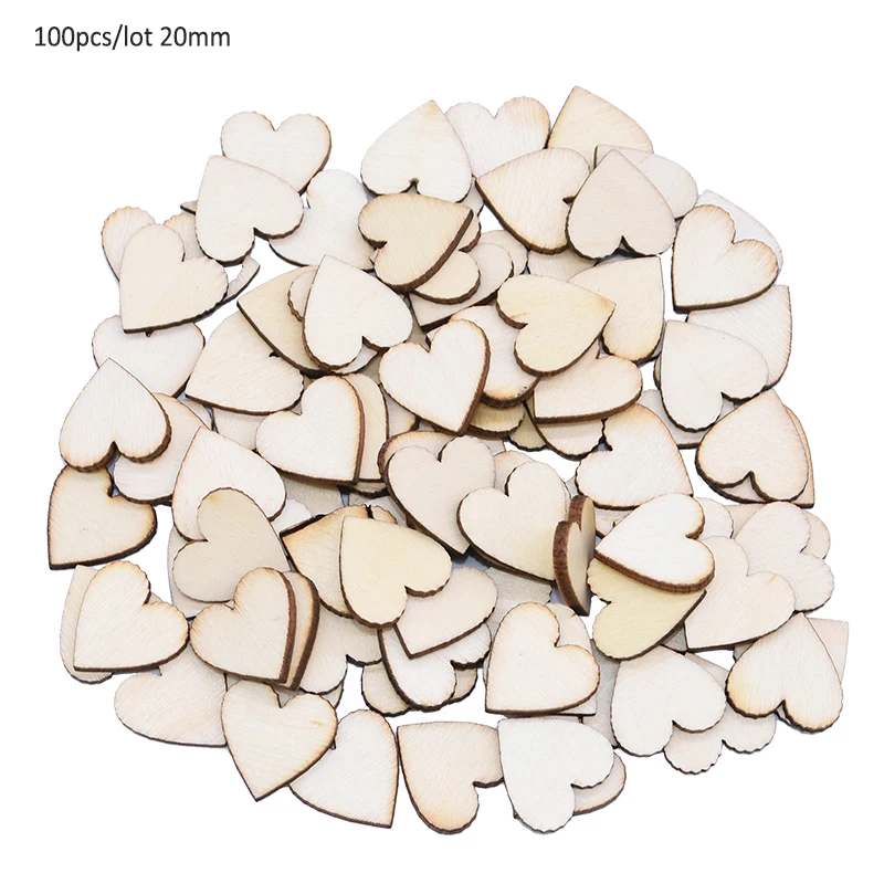 

Деревянные мини-декоративные фигурки в форме сердца/звезды/круга