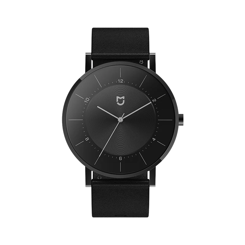 Xiaomi Mijia Mi QUARTZ Watch Classic 3ATM Waterproof 316L Stainless Steel Dial Genuine Leather Strap 2 Years Battery Life - Классические кварцевые часы Xiaomi Mijia Mi с водонепроницаемостью 3ATM, циферблат из нержавеющей стали 316L и подлинным кожаным ре