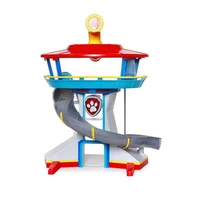 hot sell patrol dog puppy observation tower anime kids toys set action figure model patrulla canina patrol toy children gifts