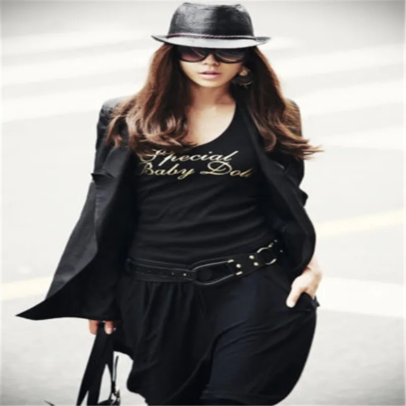 Брюки женские Мешковатые эластичные в стиле хип хоп пикантные шаровары для