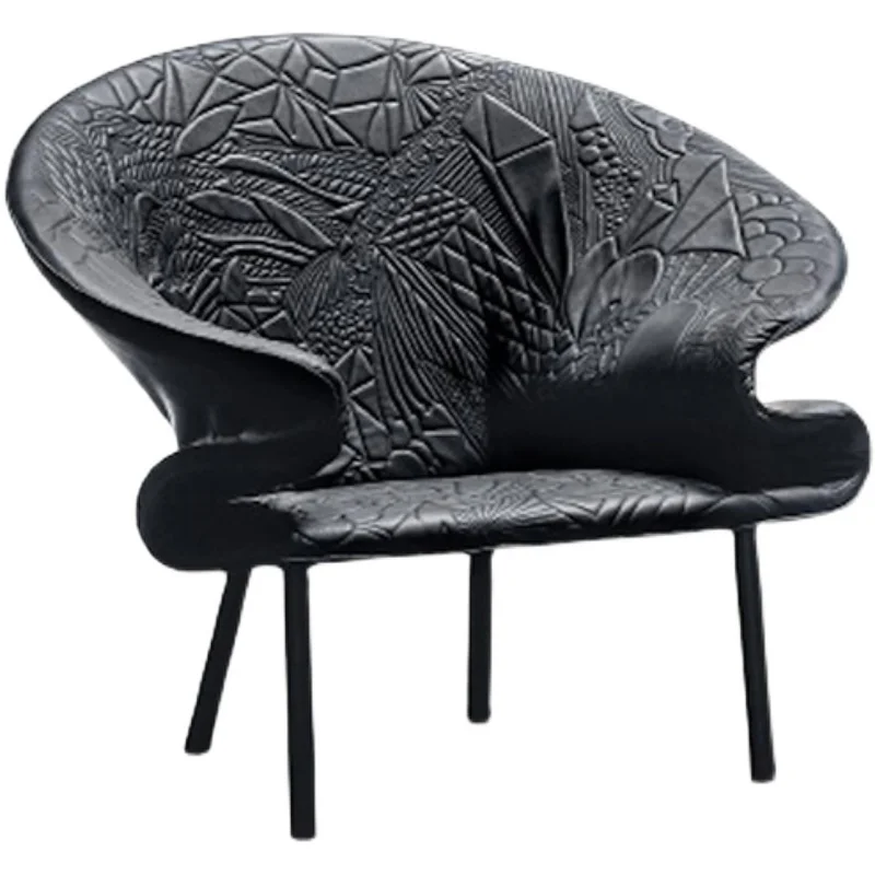 

TT индивидуальный скандинавский персонализированный диван современный креативный FRP кресло с крыльями тканевый кожаный Печатный узор удоб...
