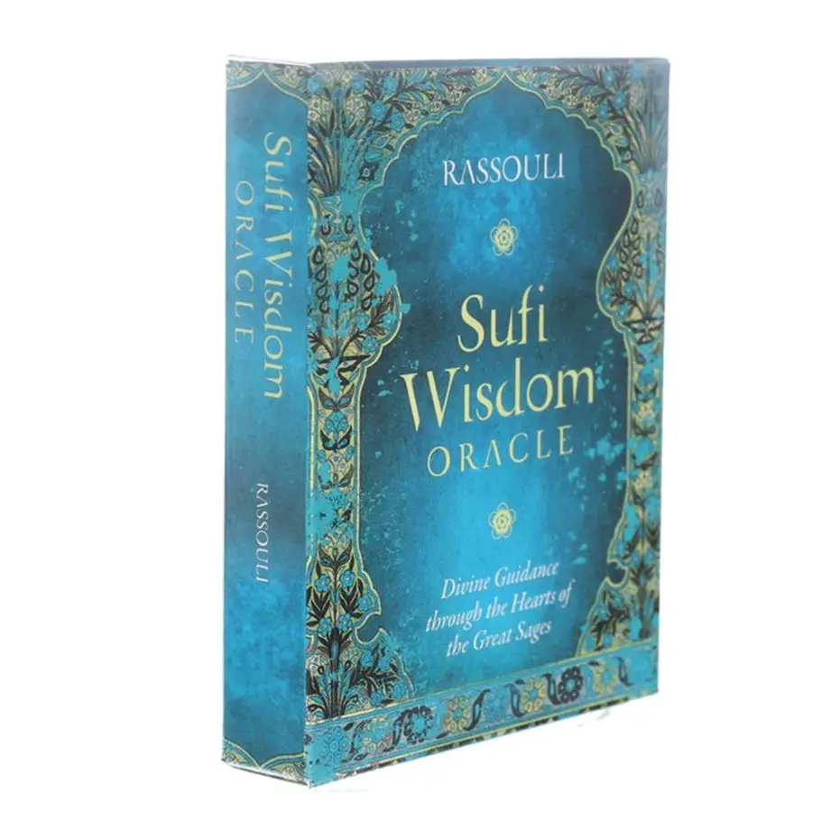 

Карточные игры Sufi Wisdom с форматом Оракл, настольные игры для друзей на английском языке, гадания, судьба, Карты Таро с руководством в формате ...