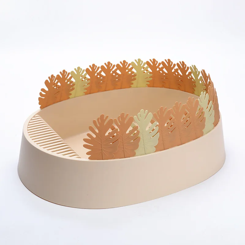 

Cat Litter Box Splash-Proof Semi-Enclosed Toilet Large Kitten And Deodorant Poop Kitty Supplies Clean Environmental Protection