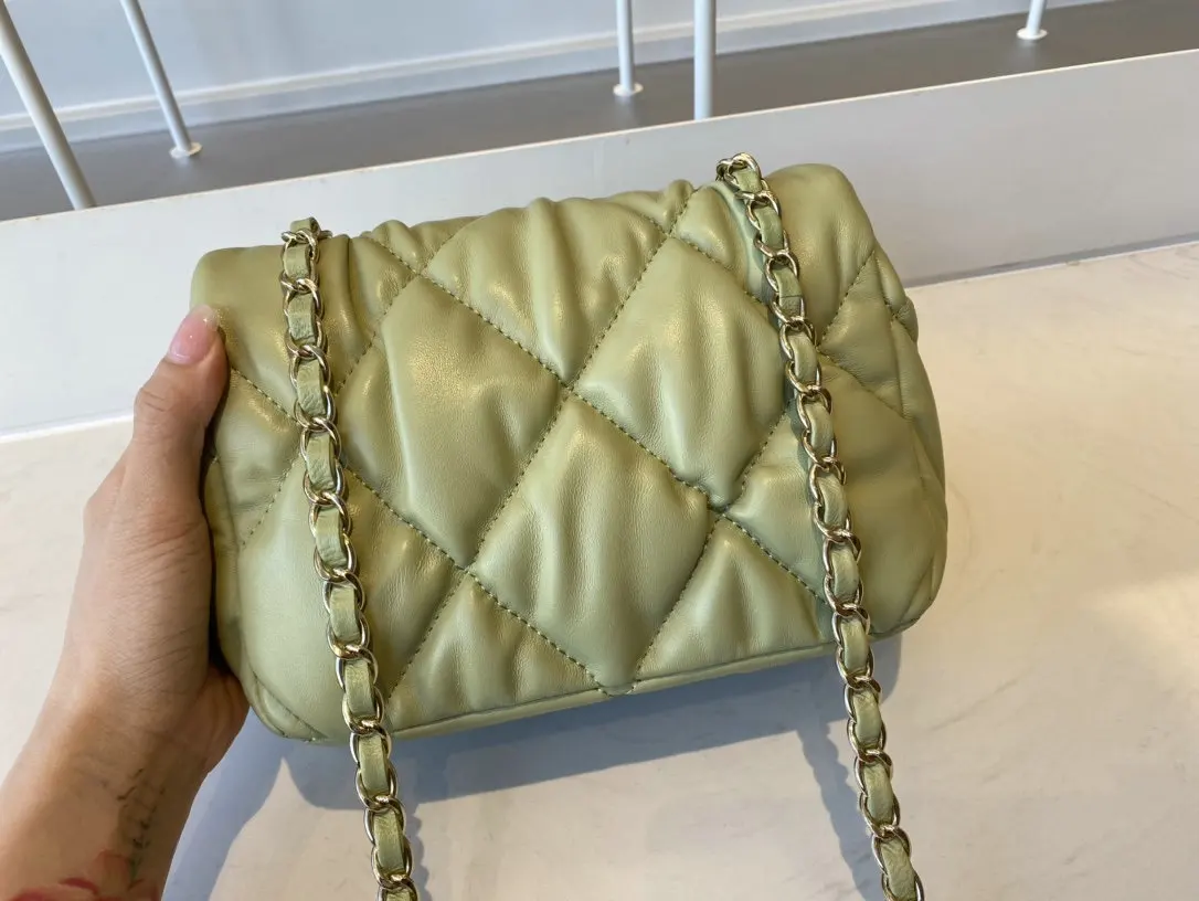

Fashion bags ladies luxury bags 2021 Top Quality Genuine Leather Mini Flap Chain Shoulder Bag Messenger bag Crossbody bags Tote