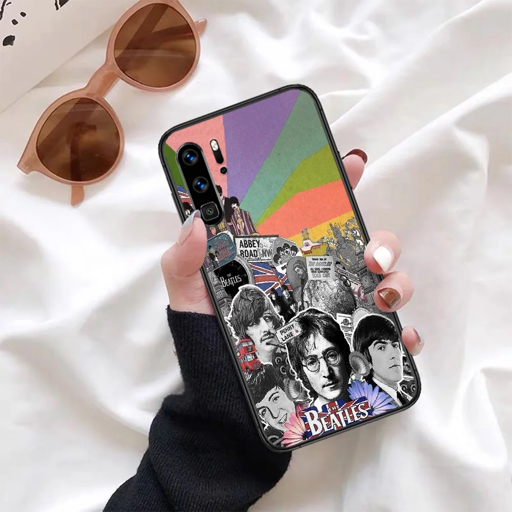 

the Beatle band Phone Case For Huawei P Mate Smart 10 20 30 40 Lite Z 2019 Pro black Shell Trend Coque 3D Back Pretty Cover