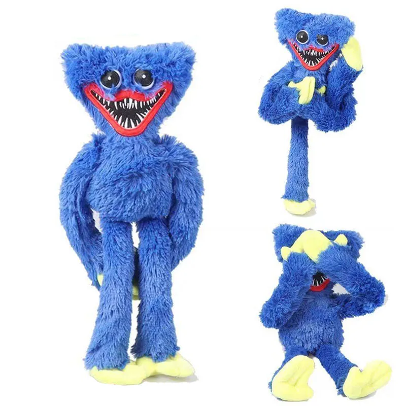 

40cm Huggy Wuggy From Poppy Playtime Plush Toy Stuffed Soft Animals Toys Cute Cartoon Game Dolls Kids Birthday Christmas Gifts
