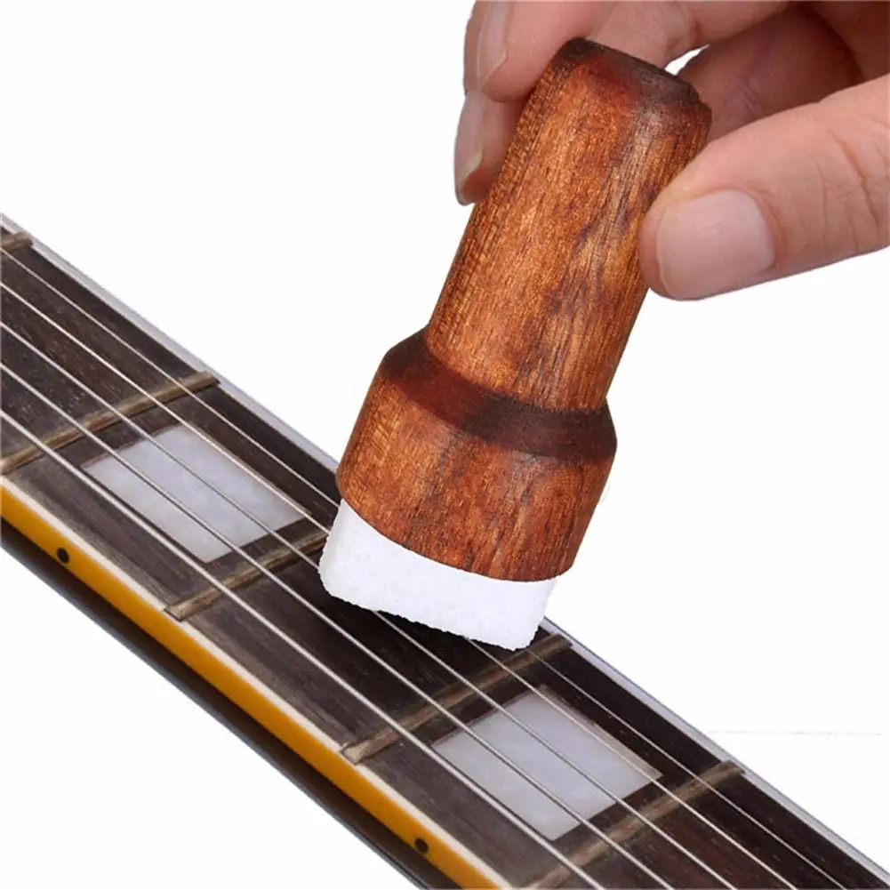 

Orphee Guitar Bass Neck Bridge Strings Cleaner Instrument Body Cleaning Care Brush Tool Musical Instruments Parts Accessories