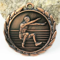 mens long jump medal metal childrens medal club school factory sports event medal 2021