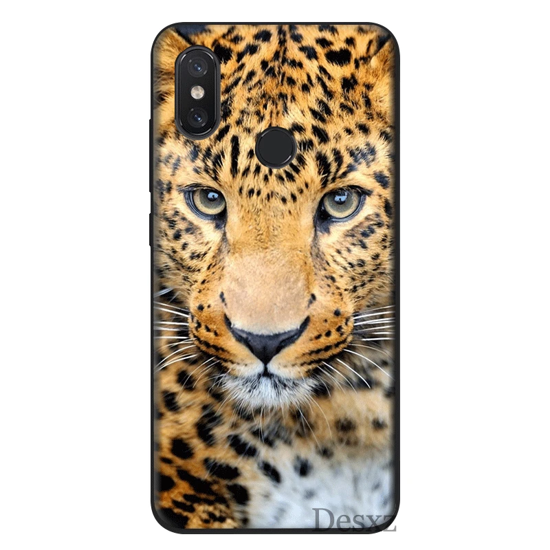 Phone Case TPU For Xiaomi Mi 6 8 A3 9T Pro CC9 CC9E MAX 3 9 SE F1 A1 A2 Lite 5X 6X Cover Pretty Cheetah | Мобильные телефоны и