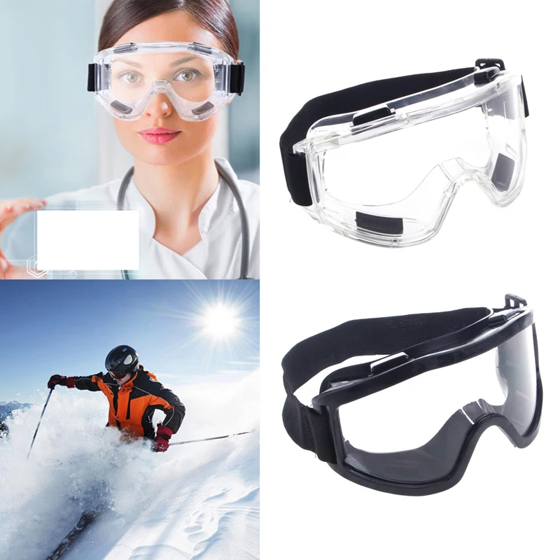 

Safety Goggles Ski Snowboard Motorcycle Eyewear Glasses Eye Protection Work Lab