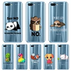 Чехол-накладка для Huawei Honor 10, 9, 8, 8X MAX, 7S, 7X, 7A, 7C Pro, силиконовый