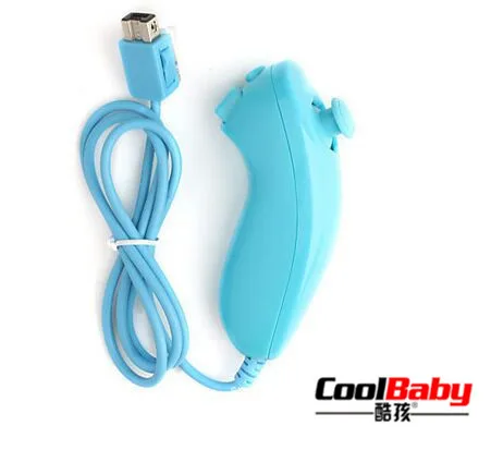 6 цветов цвет NUNCHUCK NUNCHUK Пульт дистанционного управления для NINTENDO wii черный nunchunk пульт дистанционного управления usb порт