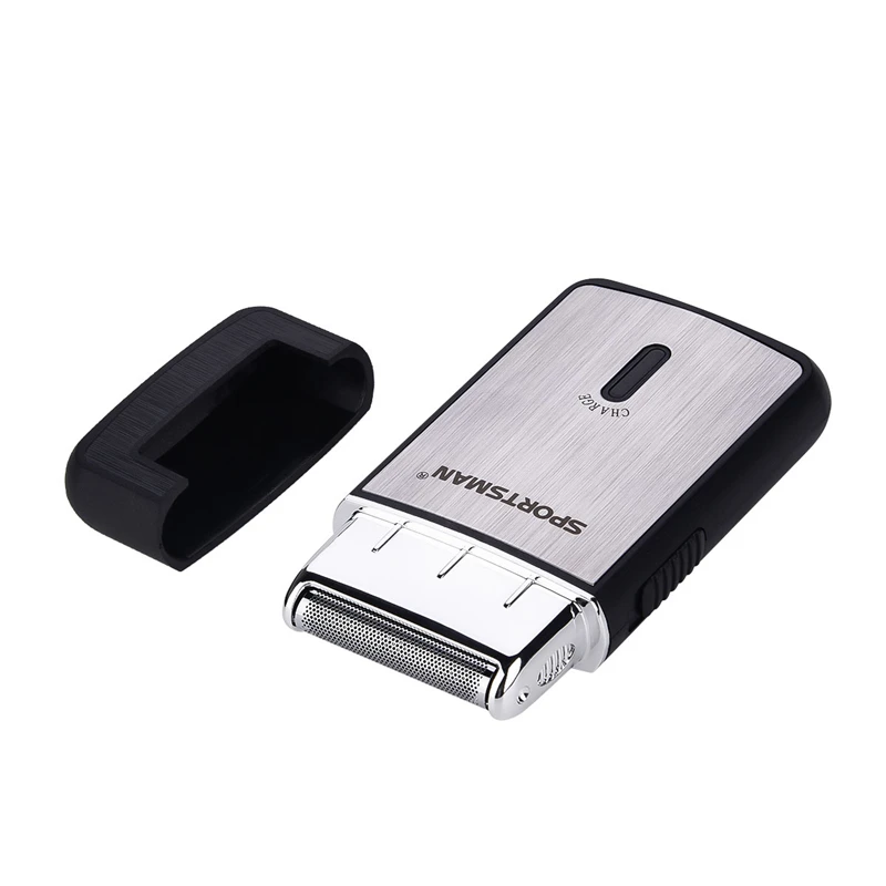 Мини-электробритва, поршневая бритва с одним лезвием, триммер для волос, USB перезаряжаемая безопасная машинка для бритья волос 45