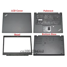 New Original For  Lenovo Thinkpad L480 LCD Rear Top Lid Back Cover HD / Bezel /Palmrest W/FPR /Bottom Base 01LW311 01LW318