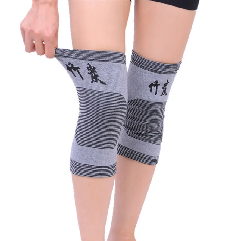 

2PC Sports Kneepad Pressurized Elastic Knee Pads Support Fitness Gear Basketball Volleyball Brace Protector Knee Brace Support