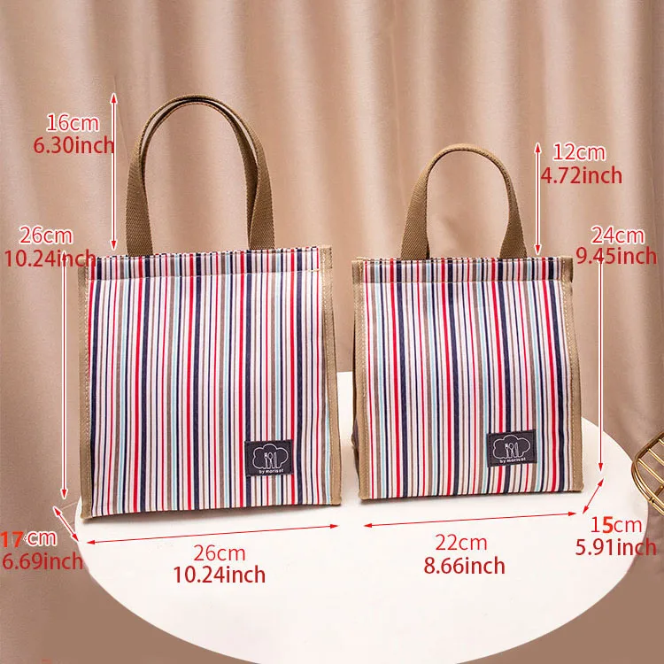 

Portable Waterproof Lunch Bags Food Thermal Pouch Picnic Fruit Dessert Storage Keep Fresh Handbags Children Thermo Pack Supplies