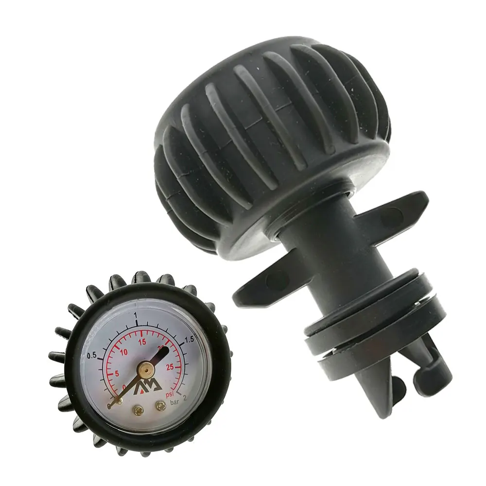 for inflatable boat air pressure gauge air thermometer kayak test air valve connector SUP stand up paddle board etc