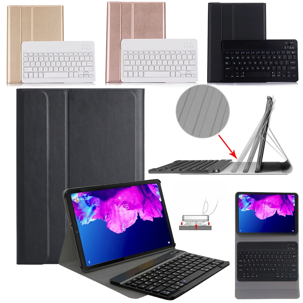 

For Lenovo Tab P11 Pro TB-XJ706F Case Cover with Ultra Slim Keyboard PU Leather Backlit Tablet Case for Lenovo Tab P11 Pro 11.5"