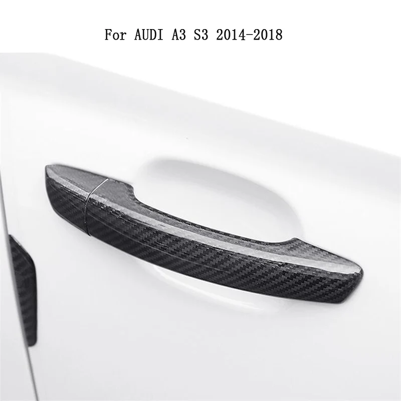 Автомобильный Стайлинг для Audi A3 S3 2014 2015 2016 2017 2018 из углеродного волокна