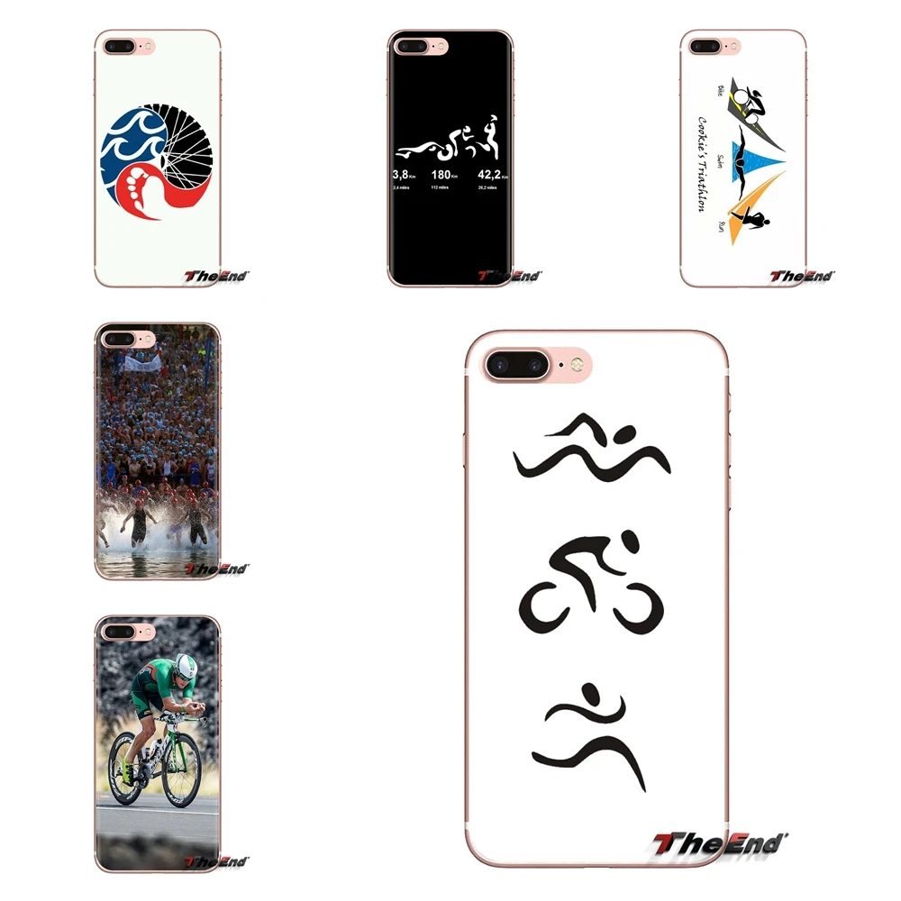 For Xiaomi Redmi 4A S2 Note 3 3S 4 4X 5 Plus 6 7 6A Pro Pocophone F1 Soft Transparent Cases Covers Item Triathlon Ironman |