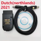 WESHEU VCDS VAGCOM 2021 OBD2 сканеры + Программное обеспечение VAG 20,4 для автомобилей VW Group с 1996 по 2017 ATMEGA162 VAGCOM 21,3 HEX CAN