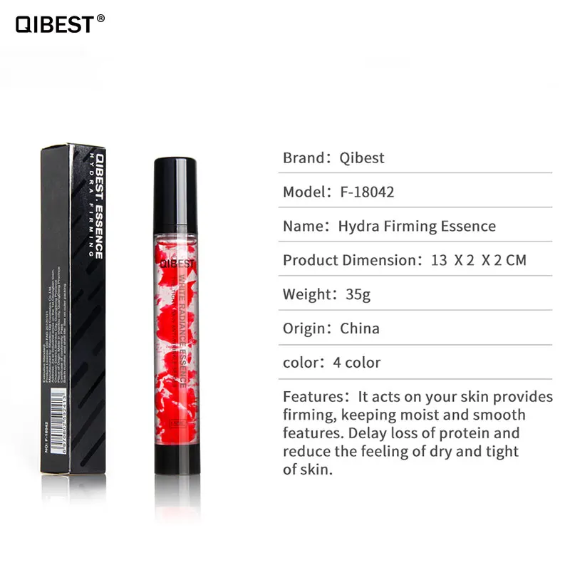 Qibest увлажняющая эссенция грунтовка для лица естественная Антивозрастная основа