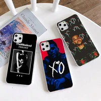 new the weeknd starboy pop singer phone case for iphone 13 12 11 pro max mini xs max 8 7 plus x se 2020 xr silicone soft cover