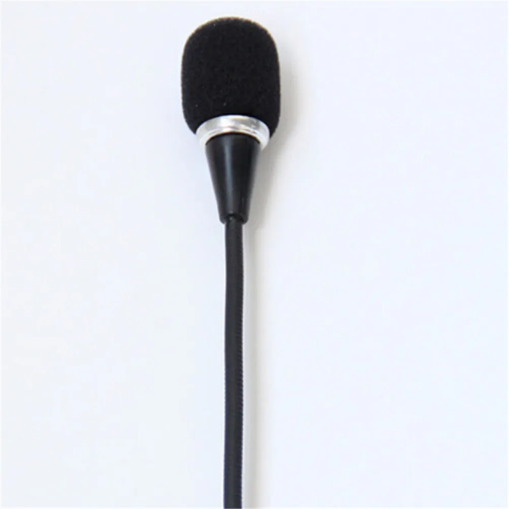 

New Mini 3.5mm Jack Flexible Microphone Speaker Mic For PC Computer Laptop Notebook Condenser Microphone