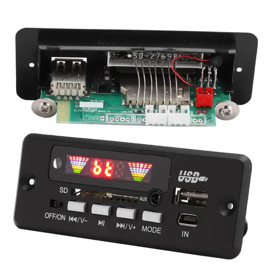02CABT-DX AUX цветной дисплей без потерь FLAC MP3 Bluetooth 5 0 декодер звонков плата поддержка