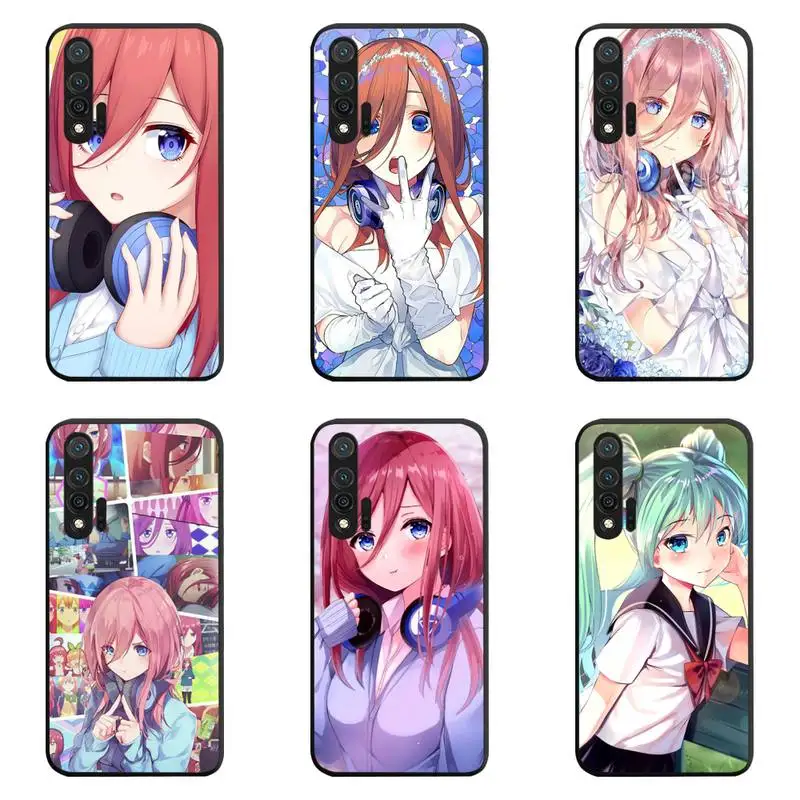 Чехол для телефона Nakano Miku gotouпучок No Hanayome Huawei Nova 6se 7 7pro 7se honor 7A 8A 7C 9C Play|Бамперы| |