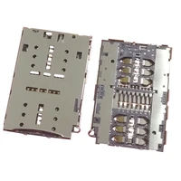 10pcs sim card reader slot tray holder connector socket plug for xiaomi mi m5x mi5x mia1 5x a1 mde2 mdt2 max3 max 3 meg7 mei7