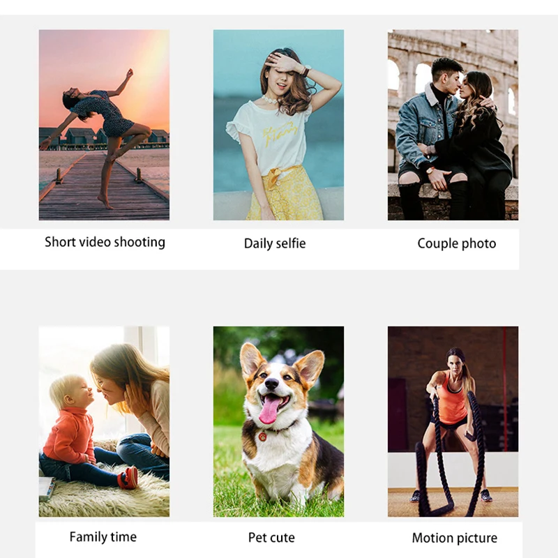 Портативная селфи палка вращение на 360 ° отслеживание панорамирования объекта