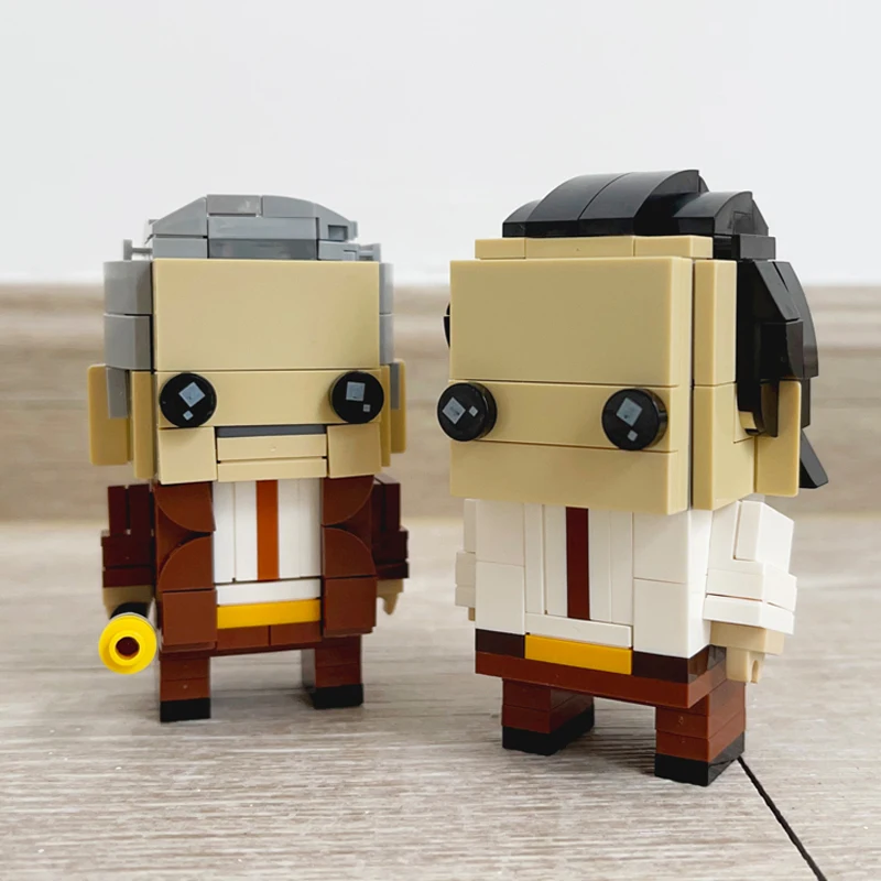 

Конструктор Moc Brickheadz, фигурки из аниме, набор блоков для сборки, фигурки из фильмов, куклы, игрушки для детей