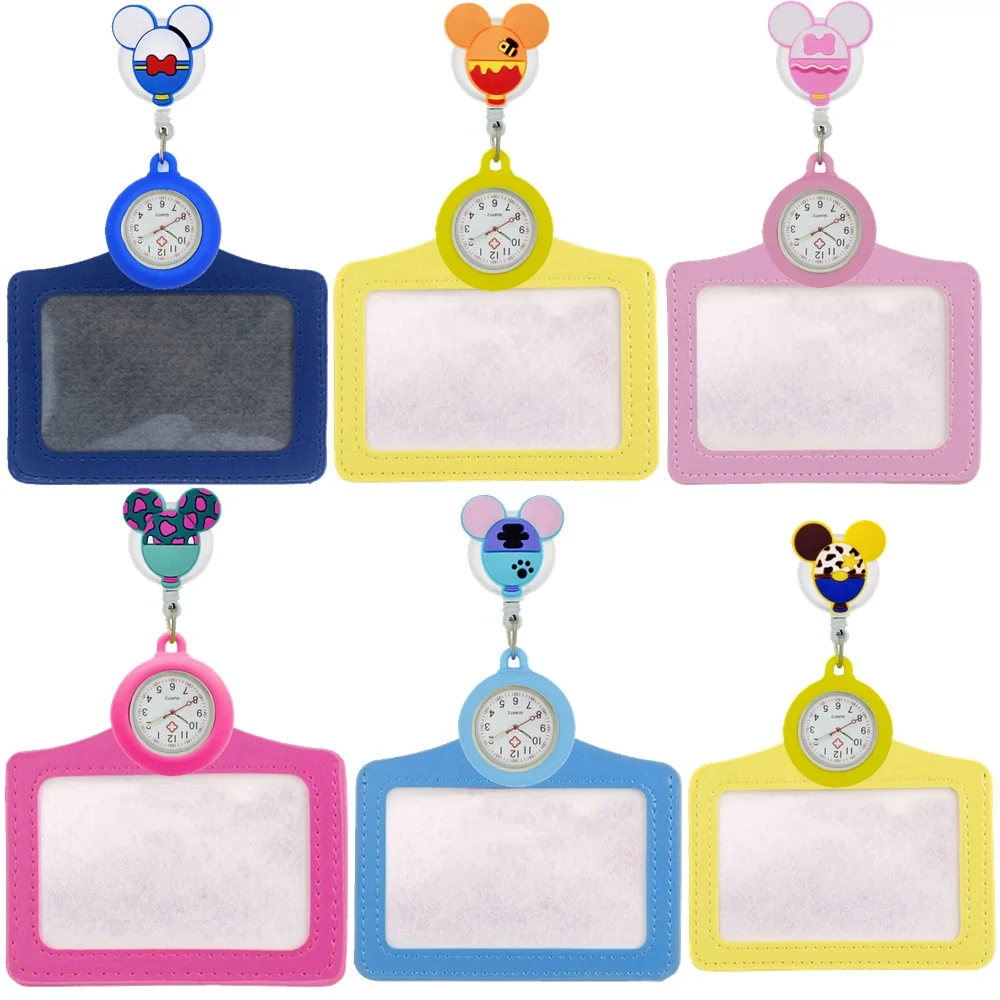 Выдвижной Бейдж медсестры с героями мультфильмов милые детские носки