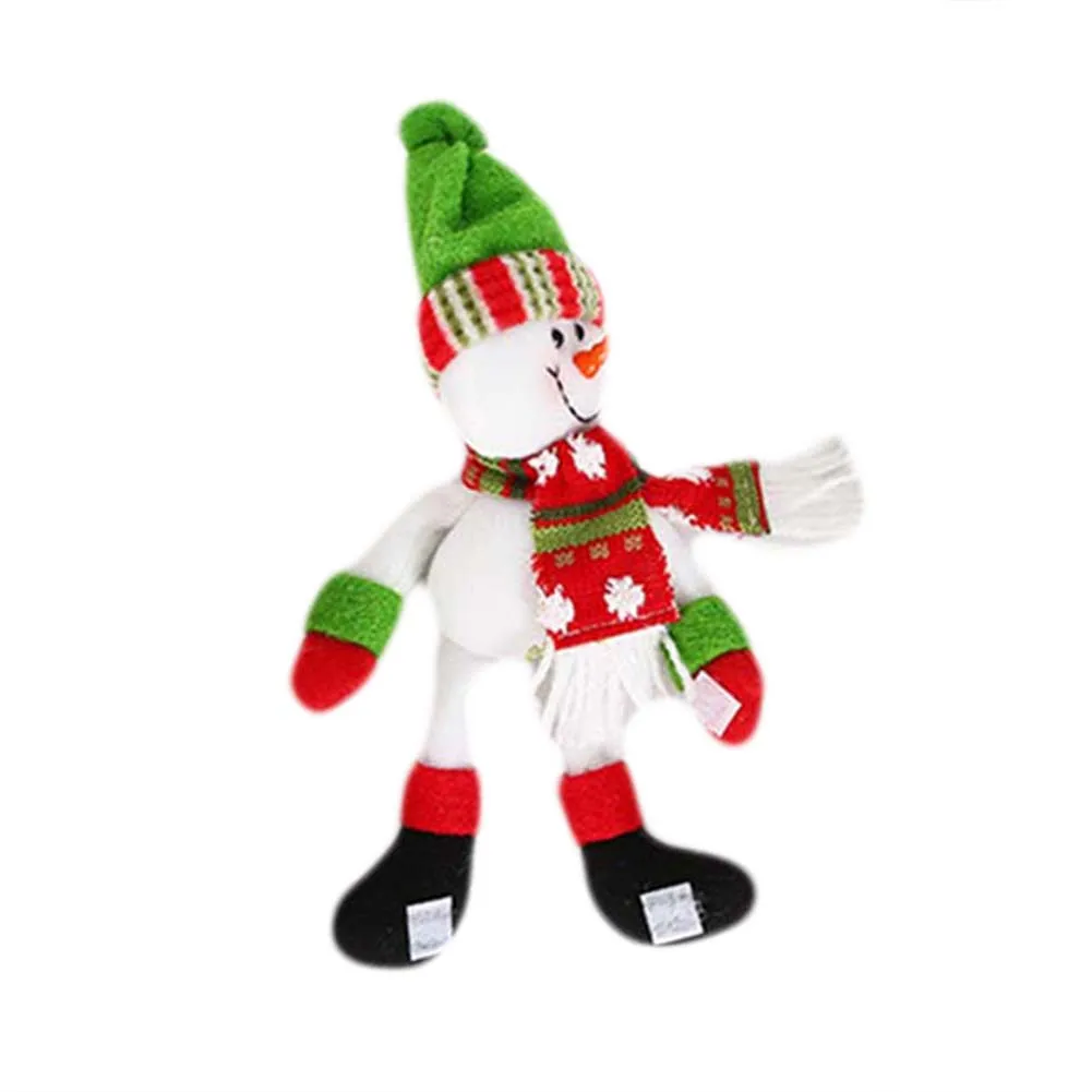 Модная Кукла эльф с изображением снеговика Санта Клауса рождественское домашнее