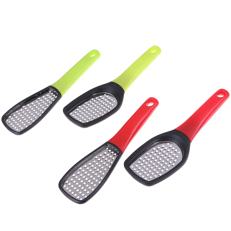 Роторная терка для домашних овощей из нержавеющей стали с длинной ручкой ручная