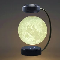 3d magnetic levitation moon lamp night light rotating moon floating lamp kit