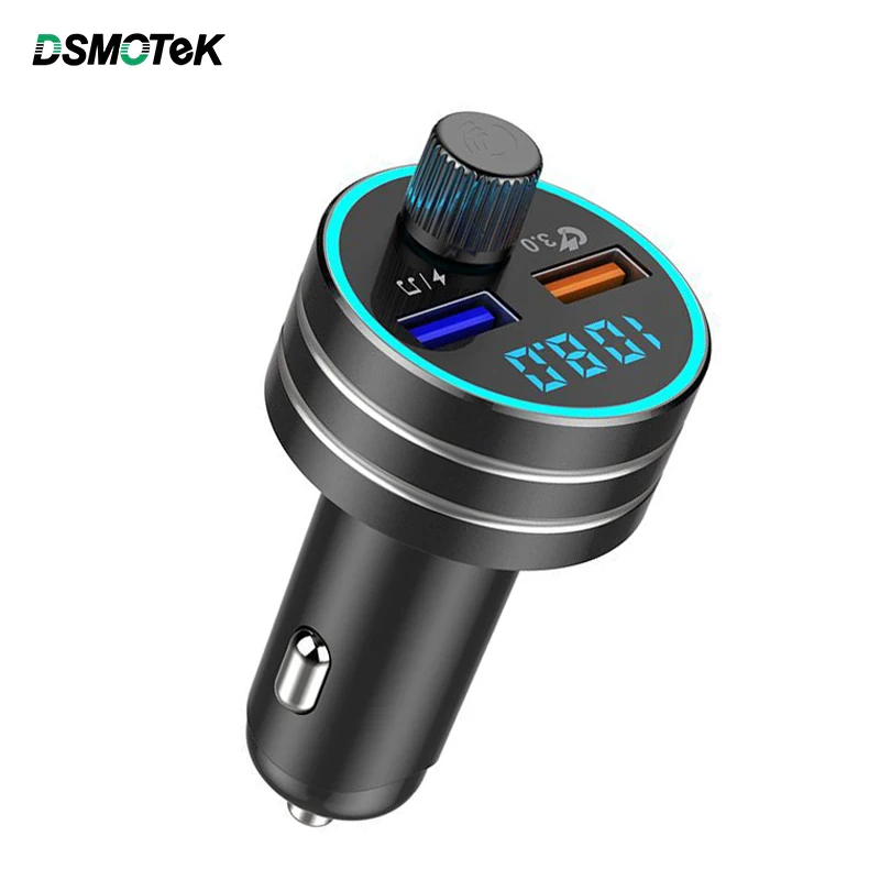 DSMOTEK новый автомобильный Bluetooth fm-передатчик Автомобильный MP3-плеер двойной USB