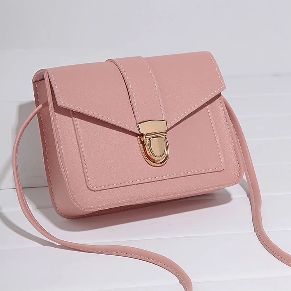 

Fashion Embroidery Thread Women Small Crossbody Bag Classic Shoulder Handbags Lightweight Strap Leather Messenger Satchel Purse