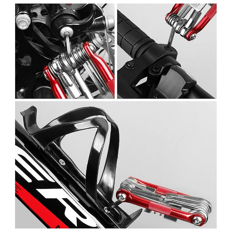 

11 in 1 Bicycle Multifunction Tool Kits Tire Repair Tool Set