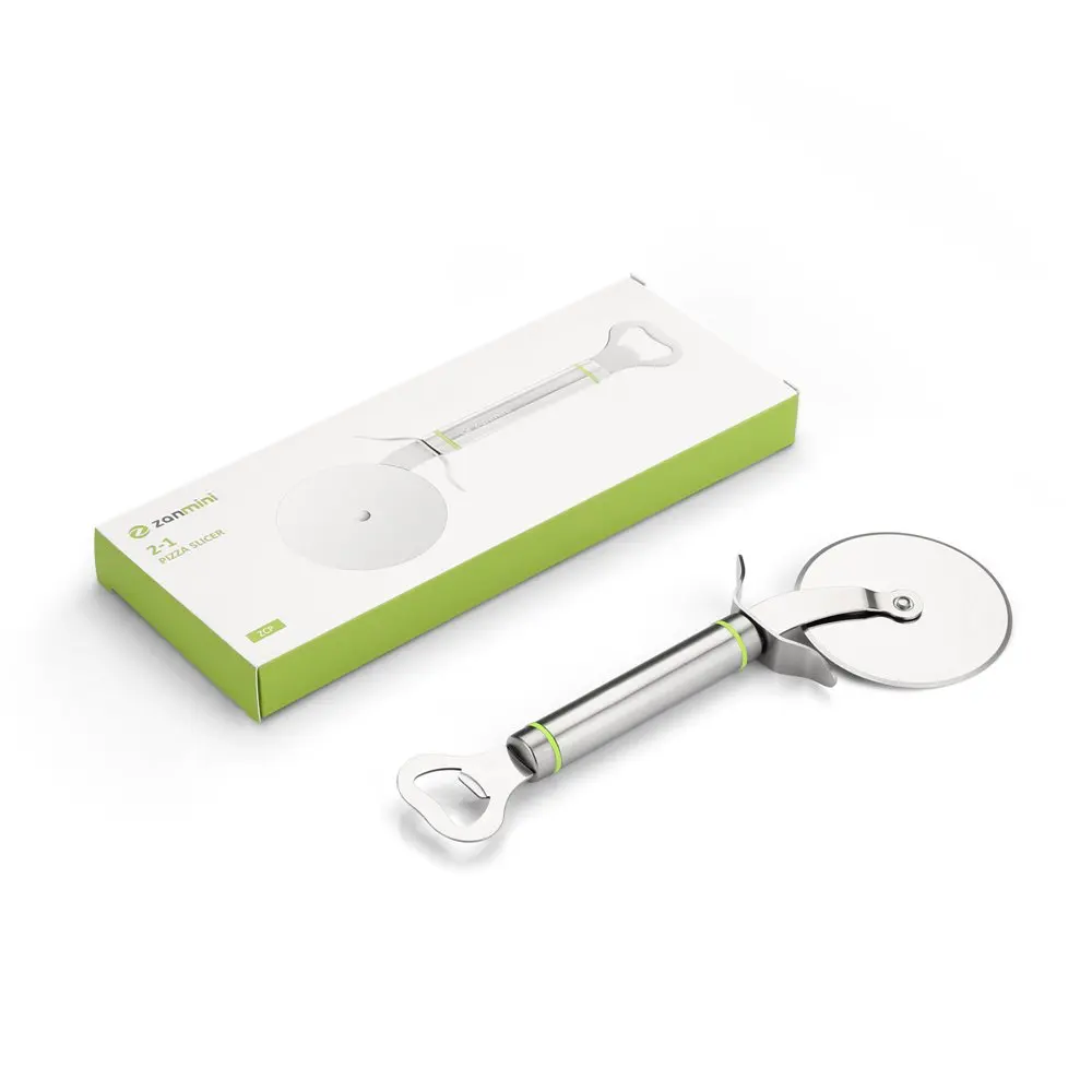 Zanmini нож для пиццы торта открывалка бутылок нержавеющая сталь Кондитерская паста