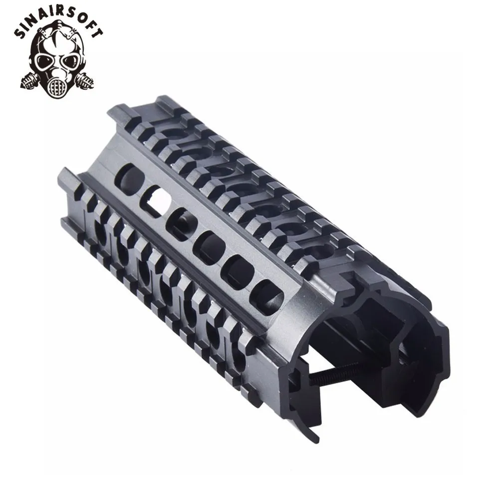 Горячий Тактический алюминиевый сплав H& K MP5 Tri-Rail Picatinny Handguard система адаптер кронштейн для прицела для AEG страйкбол принадлежности для охоты