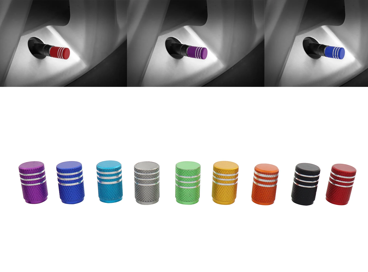 4 шт. алюминиевый американский стиль авто колеса шины клапан пылезащитные Шины