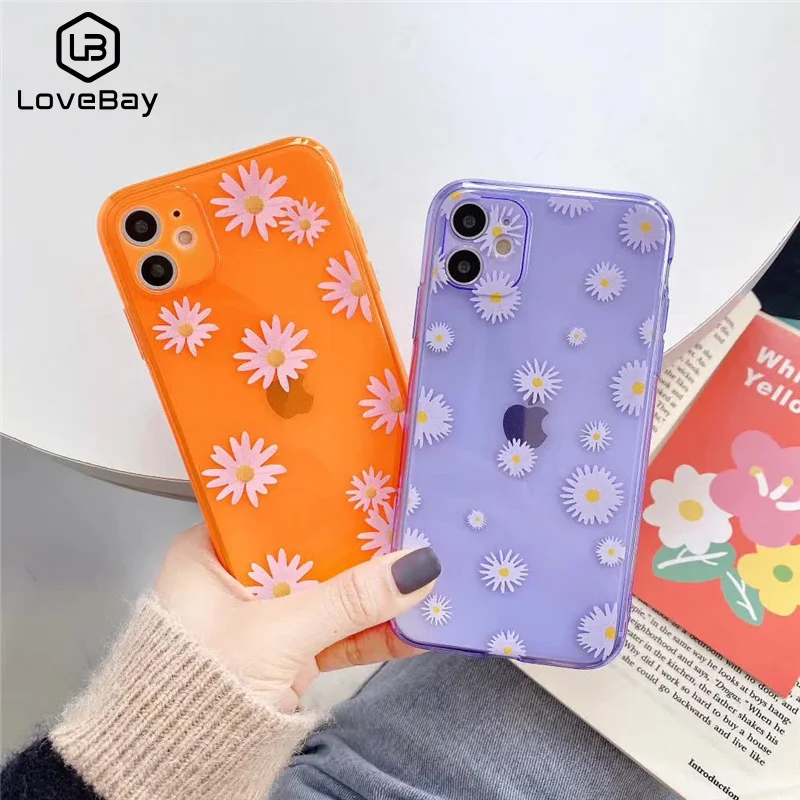Модный чехол lovebay для телефона iphone 11 Pro X XS Max XR мягкий из ТПУ iPhone 7 8 Plus милая