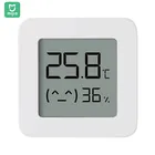 Новинка совместимый с Bluetooth термометр Mijia 2 беспроводной умный электрический цифровой гигрометр термометр датчик влажности