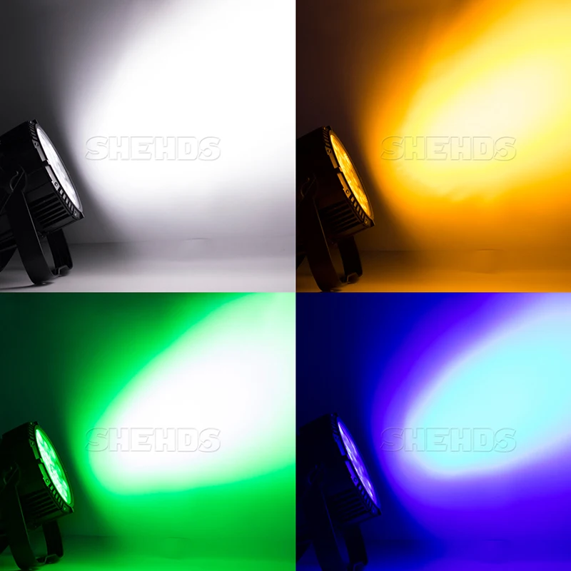 IP65 Waterproof LED 18x18W 6in1 RGBWA+UV Aluminum Alloy Par Light Outdoor DMX Control DJ Stage Equipment Effect SHEDHS | Освещение